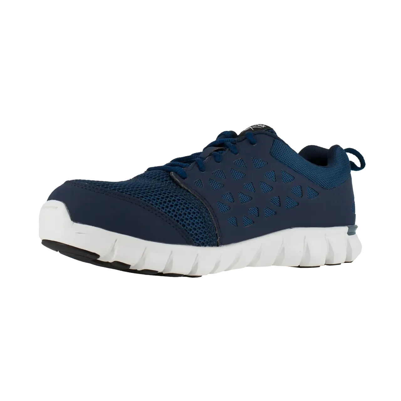 Sublite Cushion Alloy-Toe Athletic Work Shoe Blue/White