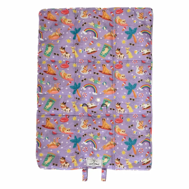 Summer Days - Settle Mat for Travel & Training