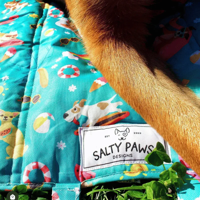 Summer Days - Settle Mat for Travel & Training
