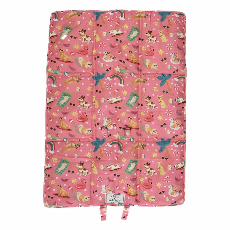 Summer Days - Settle Mat for Travel & Training