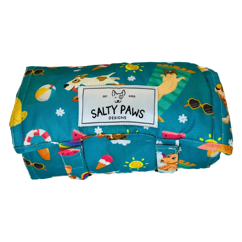 Summer Days - Settle Mat for Travel & Training