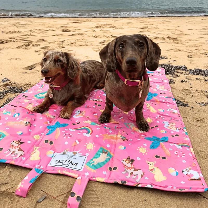Summer Days - Settle Mat for Travel & Training