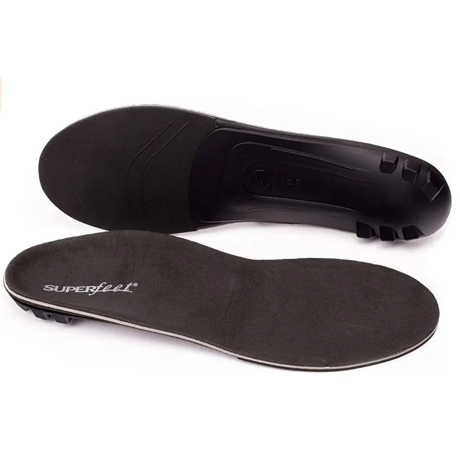 Superfeet Black Insole for Tight Footwear