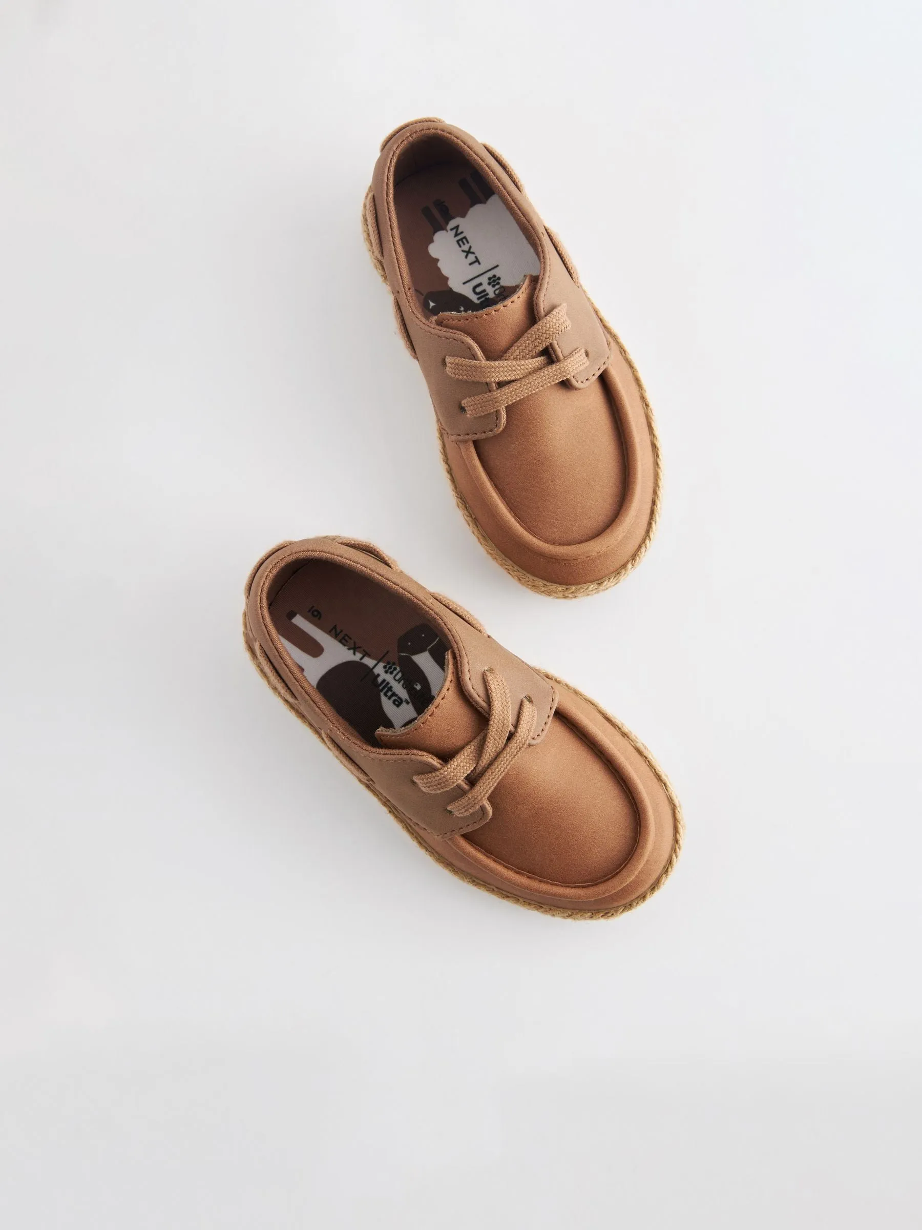 Tan Brown Boat Shoes