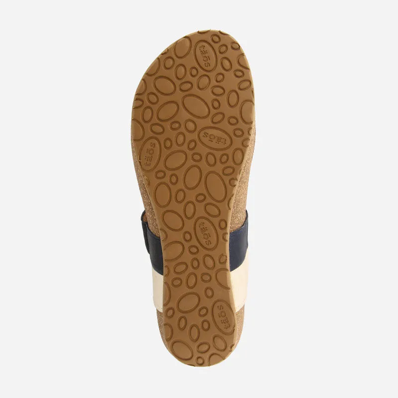 Taos Footwear Sun Queen Navy Off White