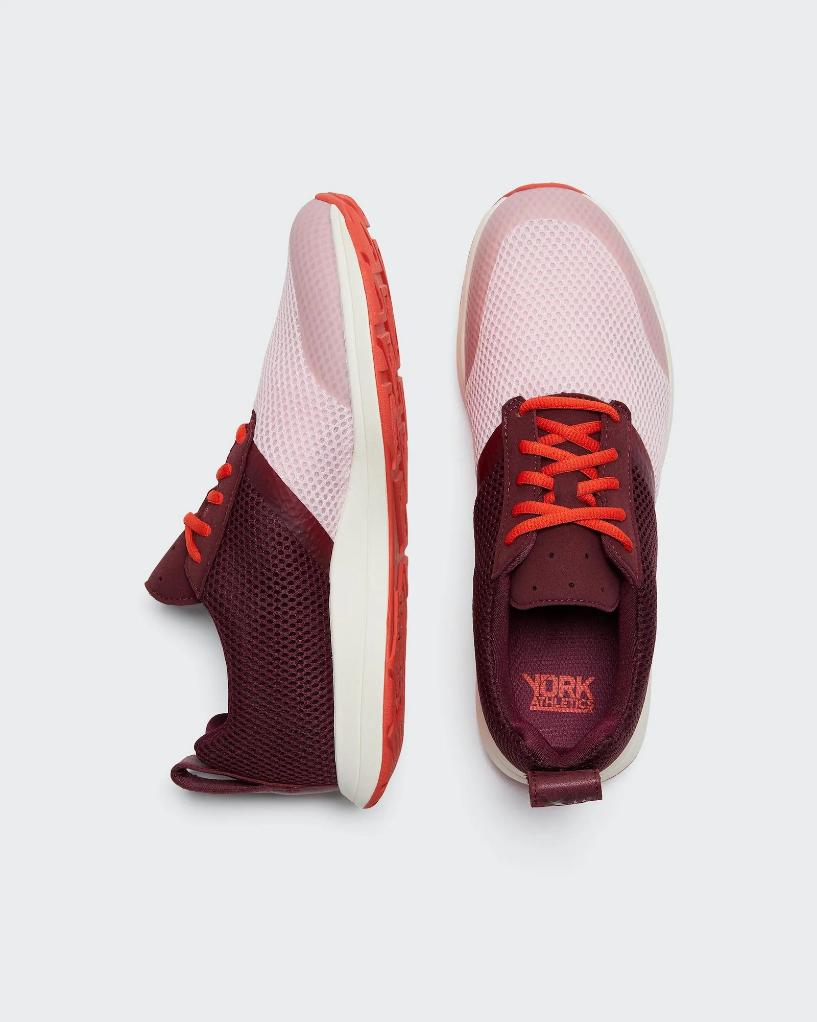 The Henry Runner / Mesh / Magenta & Pink by YORK Athletics Mfg.