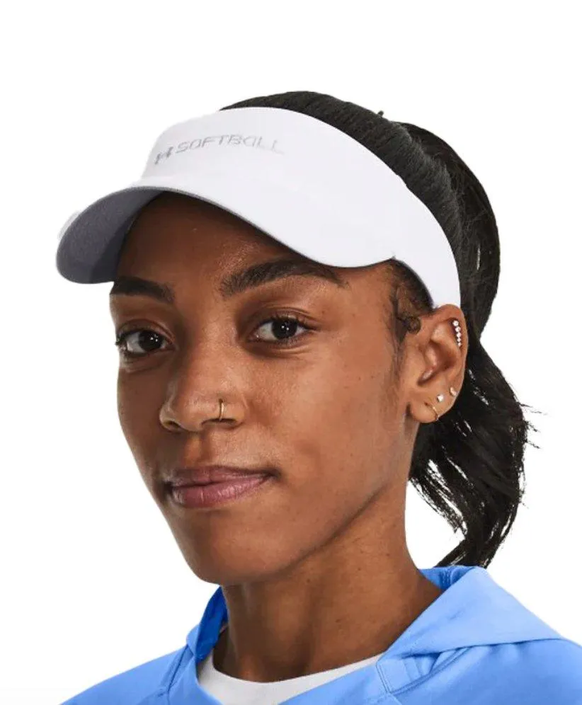 Under Armour Women's Blitzing Softball Visor 1380023