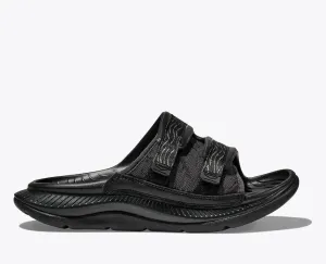 Unisex Hoka Ora Luxe – Premium Recovery Slide with Adjustable Ariaprene Strap & Cushioned Support